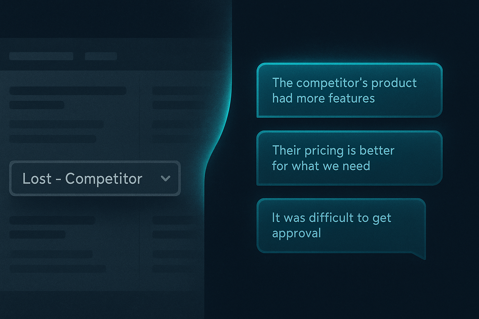 CRM loss reasons vs. real buyer competitive intelligence — what's hiding behind 'went with a competitor'